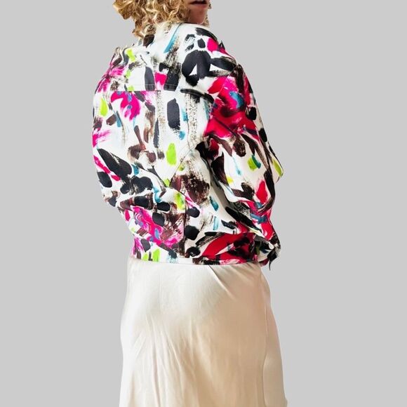 Marni Paintbrush Print Jacket – IT 38 – SS20 Runway – NWT $1950 Designer - Picture 12 of 16